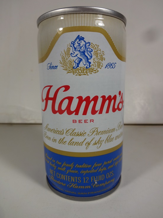 Hamm's - Hamm - crimped - enamel - T/O - Click Image to Close